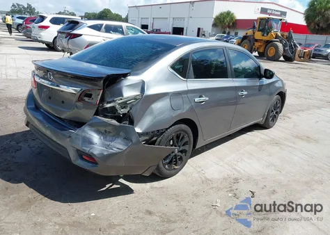2018 Nissan Sentra S z USA, uszkodzony, nr VIN 3N1AB7AP6JY339181